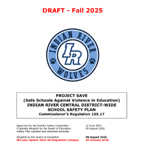 Draft IRCSD District Wide Safety Plan 2025-26